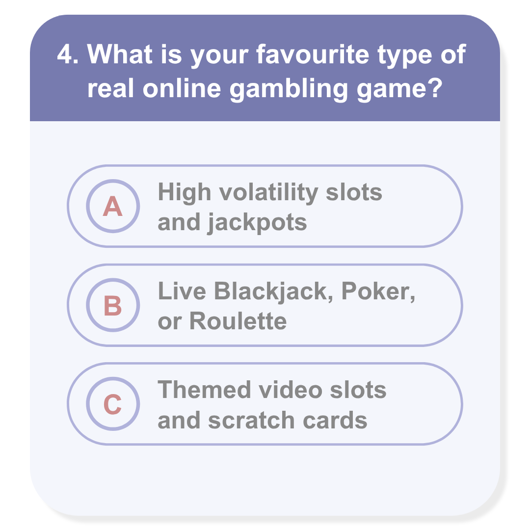 What is your favourite type of real online gambling game
